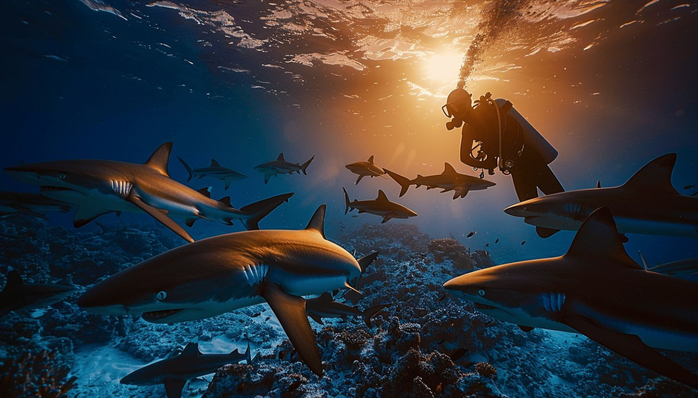 Conseils de sécurité pour la baignade dans des zones à risques de requins